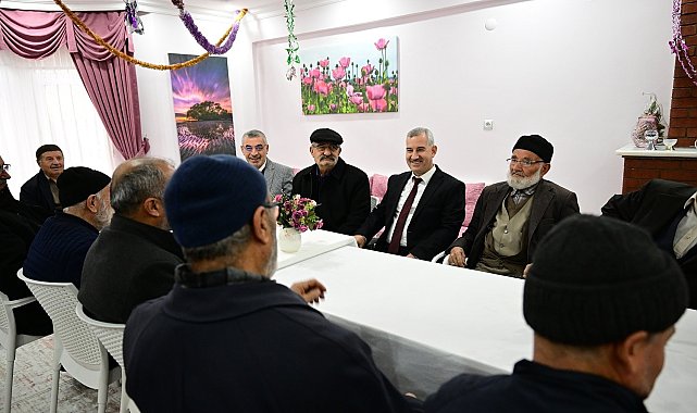 Çınar, 'Vefa Buluşmaları' kapsamında yaşlı vatandaşları misafir etti