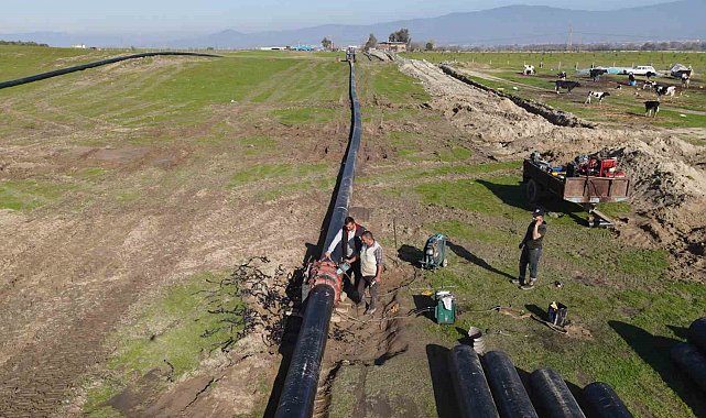 Çine Ovası modern sulama ile tanışacak