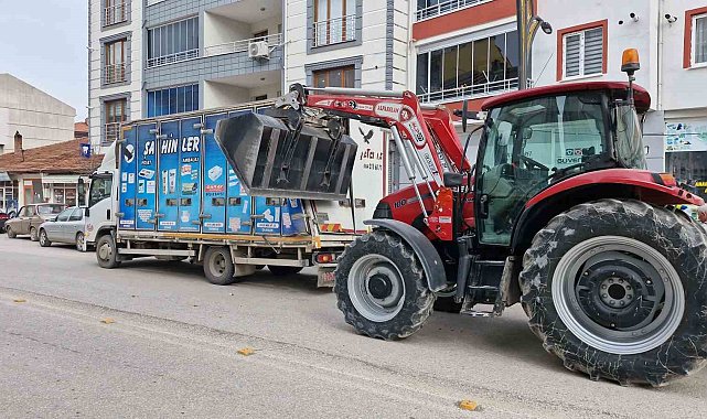 Çorum'da bir acayip trafik kazası