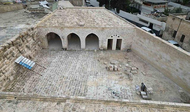 Çubukçu hanı restorasyon çalışmasında sona gelindi