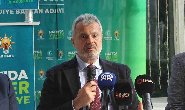 Cumhur İttifakı HBB Başkan Adayı Öntürk: "Bizlere düşen bu şehri yeniden imar ederek ayağa kaldırmaktır"