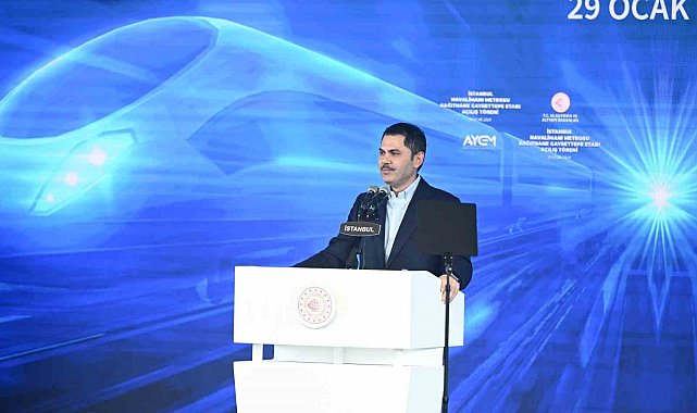 Cumhur İttifakı İBB Başkan Adayı Murat Kurum'dan müjde: "5 yılın sonunda İstanbul'da metro gitmeyen hiçbir ilçemiz kalmayacak"