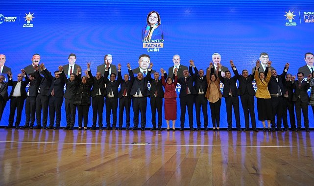 Cumhur İttifakı'nın Gaziantep adayları tanıtıldı
