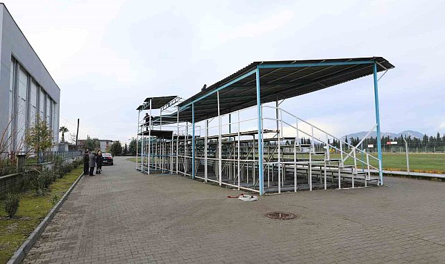 Dalaman Stadı'na yeni tribün