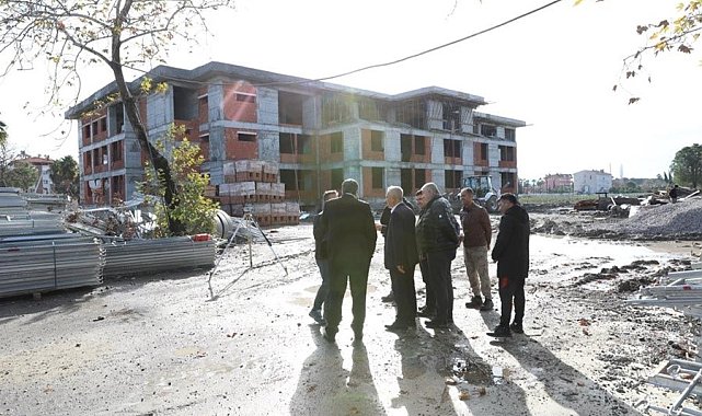 Dalaman'da yeni hükümet konağı inşaatı tüm hızıyla devam ediyor