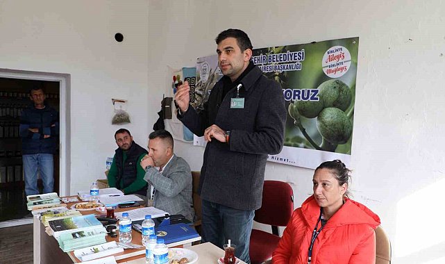 Datça'da Badem ve Zeytin üreticilerine eğitim