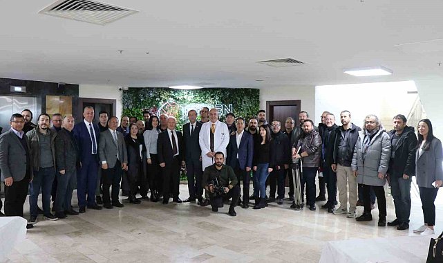 Denizli Tekden Hastanesi'nden gazetecilere check up jesti