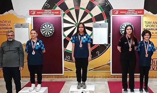 Denizlili dartçılar şampiyonadan 21 madalya ile döndü