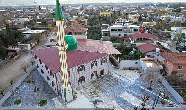 Depremde yıkılan camideki yüzde 25'lik sapma yeni camide düzeltildi