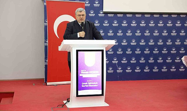 Derince'de aileler huzuru konuşuyor