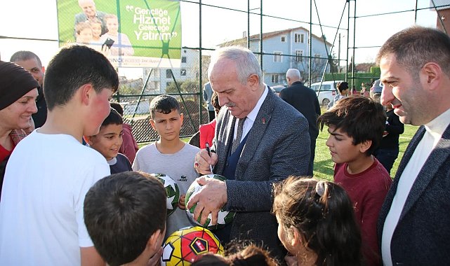 Derince'ye yeni spor tesisi kazandırıldı