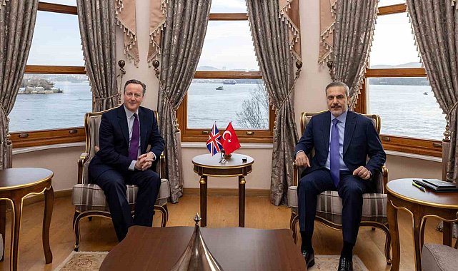 Dışişleri Bakanı Hakan Fidan, İngiliz mevkidaşı David Cameron ile görüştü