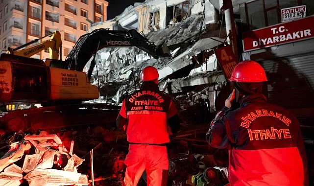 Diyarbakır itfaiyesi, 2023'te 8 bin 923 olaya müdahale etti