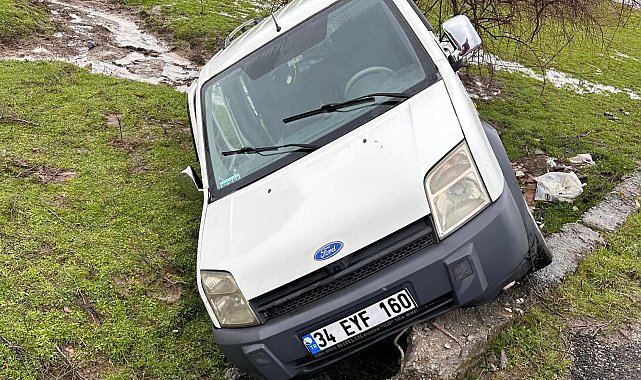 Diyarbakır'da araç şarampole yuvarlandı: 1 yaralı