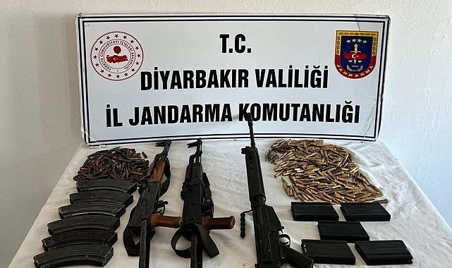 Diyarbakır'da jandarmadan ruhsatsız silah operasyonu: 2 tutuklama