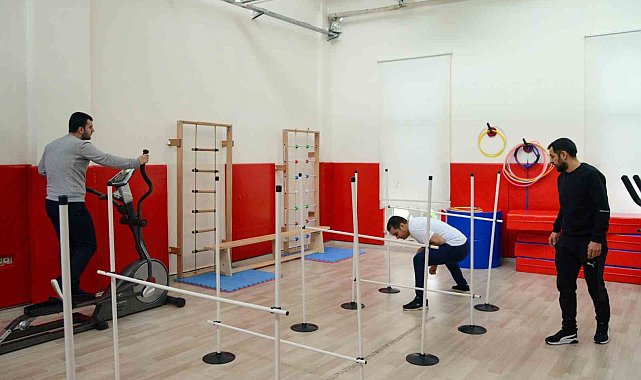 Diyarbakır'da otizmli bireyler sporla hareket kabiliyetlerini artırıyor