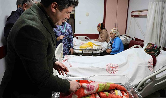 Diyarbakır'da yeni yılda 'Umut' ve 'Lina' dünyaya geldi