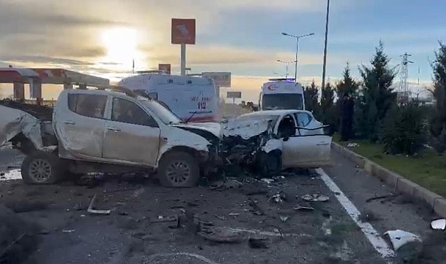 Diyarbakır'da zincirleme kaza: 5 yaralı