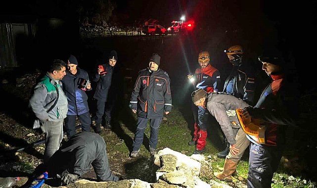 Doğa yürüyüşünde mahsur kalan 2 kişi AFAD tarafından kurtarıldı