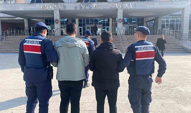 Edirne'de marketten hırsızlık yapan şüpheliler yakalandı