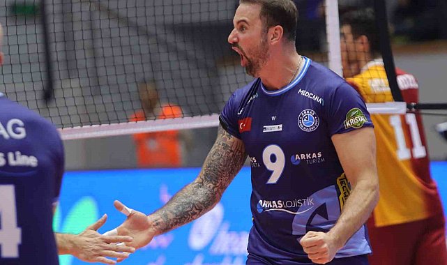 Efeler Ligi: Galatasaray: 1 - Arkas Spor: 3