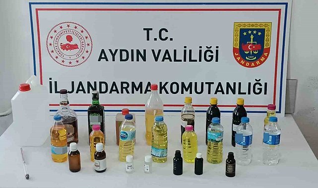 Efeler'de kaçak içki operasyonu