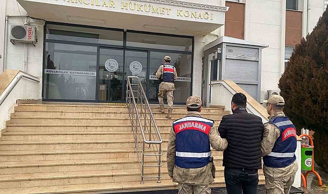 Elazığ'da hakkında 5 yıl kesinleşmiş hapis cezası bulunan zanlı yakalandı