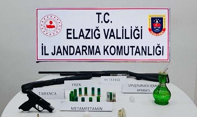 Elazığ'da uyuşturucu taciri yakalandı