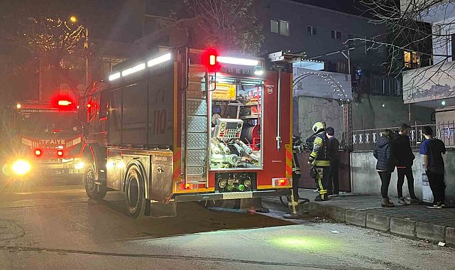 Elektrik panosunda çıkan yangın söndürüldü