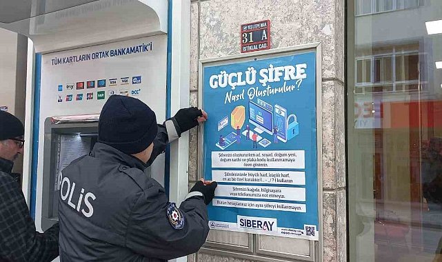 Emniyet ekipleri dolandırıcılığa karşı vatandaşı bilgilendiriyor