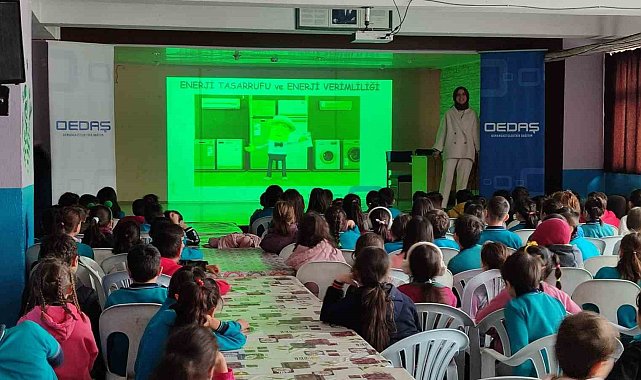 Enerji Verimliliği Haftası'nda yaklaşık bin 500 ilkokul öğrencisi ile buluşuldu