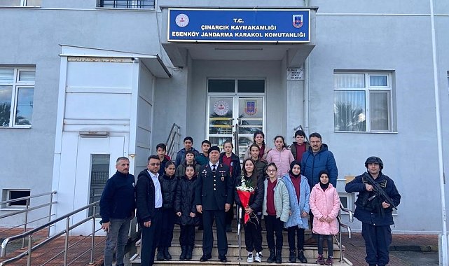 Esenköy'de öğrenciler şehitleri unutmadı