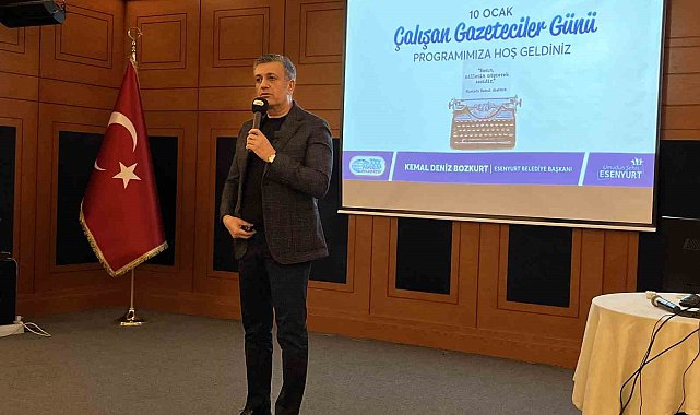 Esenyurt'ta 10 Ocak Çalışan Gazeteciler Günü programı düzenlendi