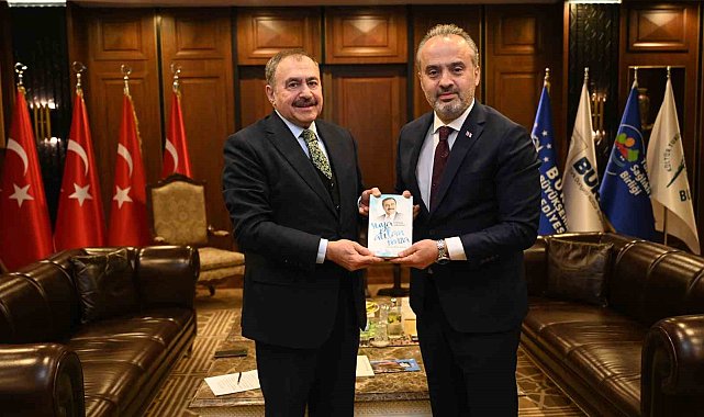 Eski Bakan Eroğlu'ndan Başkan Aktaş'a ziyaret