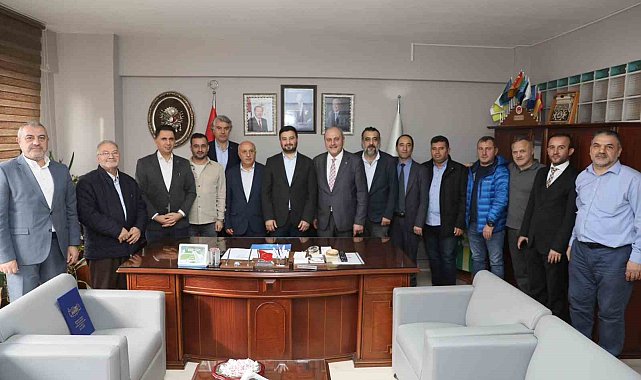 Esnaf odalarından Kağıthane Belediye Başkanı Öztekin'e teşekkür