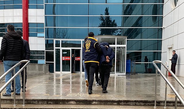 Evden hırsızlık şüphelisi 2 şahıs tutuklandı