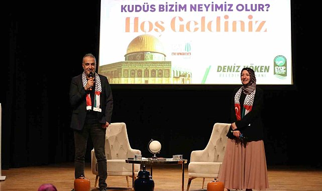 Eyüpsultan'da "Kudüs Bizim Neyimiz Olur" semineri