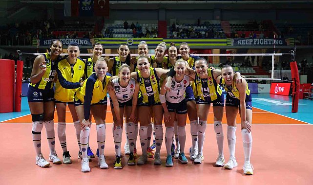 Fenerbahçe, CEV Şampiyonlar Ligi'nde çeyrek finalde