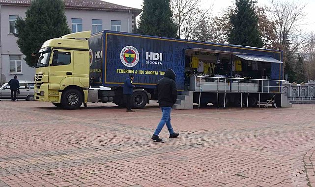 Fenerbahçe tırı Kütahya'da