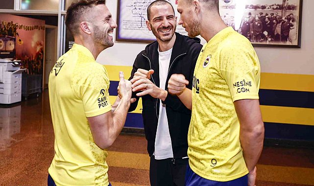 Fenerbahçe'nin yeni transferi Bonucci, takım arkadaşlarıyla bir araya geldi