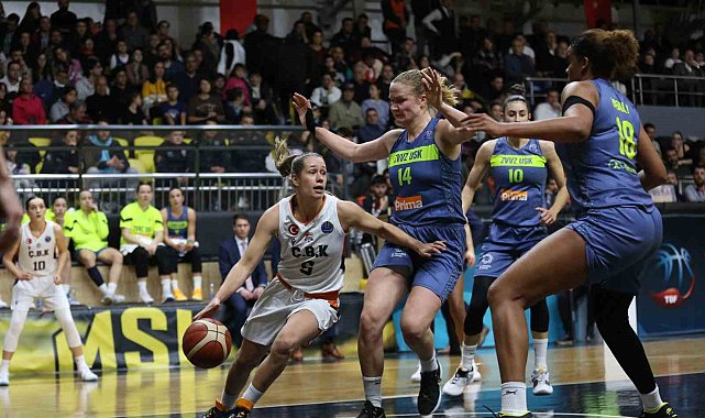 FİBA Kadınlar Avrupa Ligi: Çukurova Basketbol: 56 - USK Prag : 77
