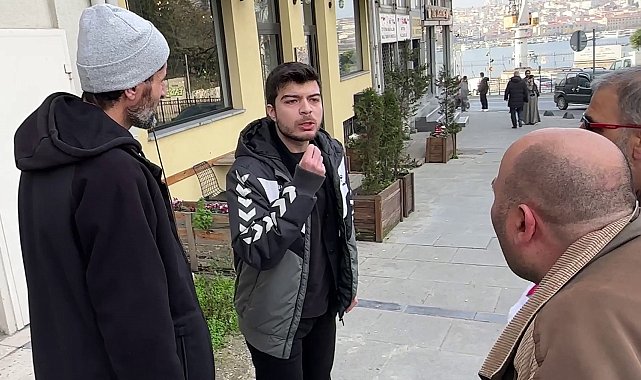 Filistin'e destek yürüyüşünden dönen vatandaşa yumruklu saldırı