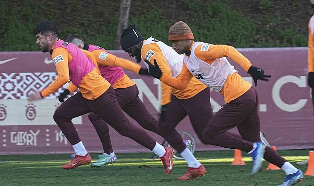 Galatasaray, Kayserispor maçı hazırlıklarına başladı