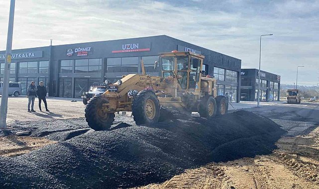 Galericiler Sitesi&#039;ne sıcak asfalt