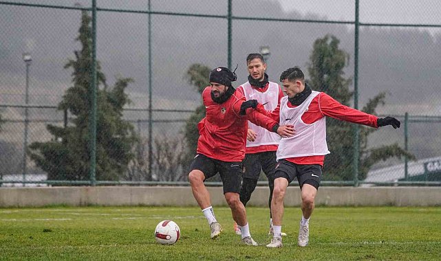 Gaziantep FK, Fenerbahçe maçı hazırlıklarını sürdürüyor