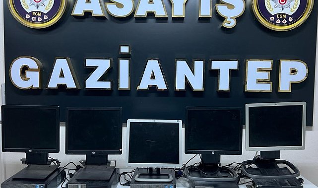 Gaziantep'te kumar operasyonu: 2 gözaltı