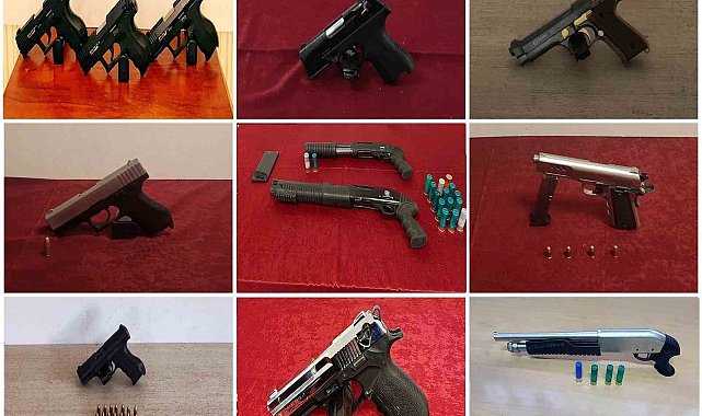 Gaziantep'te silah kaçakçılığı operasyonu: 269 gözaltı
