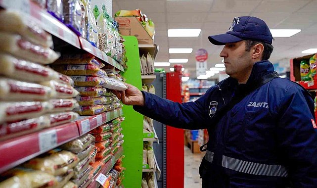 Gaziosmapaşa'da marketlerde fiyat ve etiket denetimi