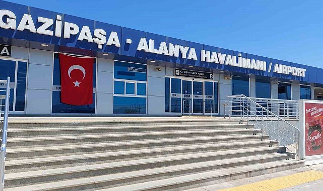 Gazipaşa-Alanya Havalimanı'nı 2023'te 849 bin 155 yolcu kullandı