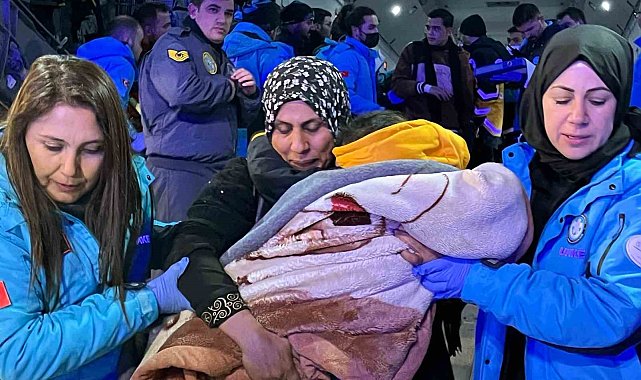 Gazze'den 85 hasta ve yaralı daha Türkiye'ye getirildi